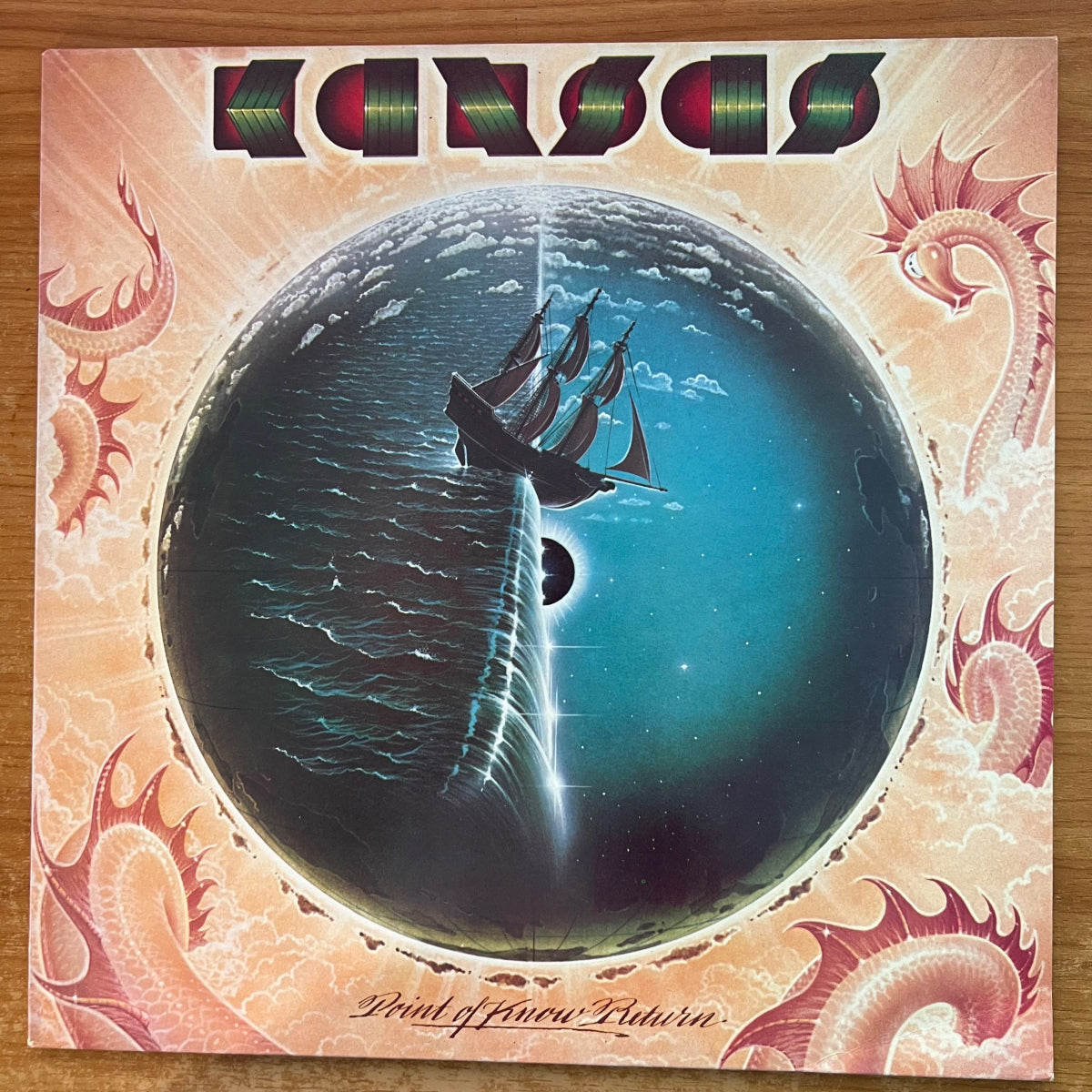 Kansas - Point Of Know Return / NL-Press. RE - Very nice