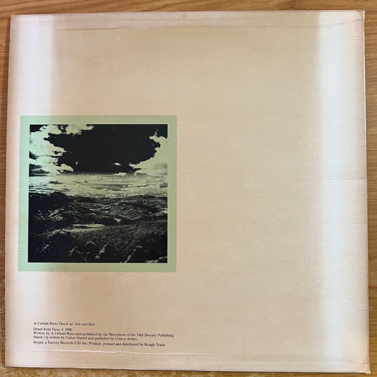 A Certain Ratio - Do The Du (Casse) / 12" Maxi - 1. US 1981 (M-/VG+)