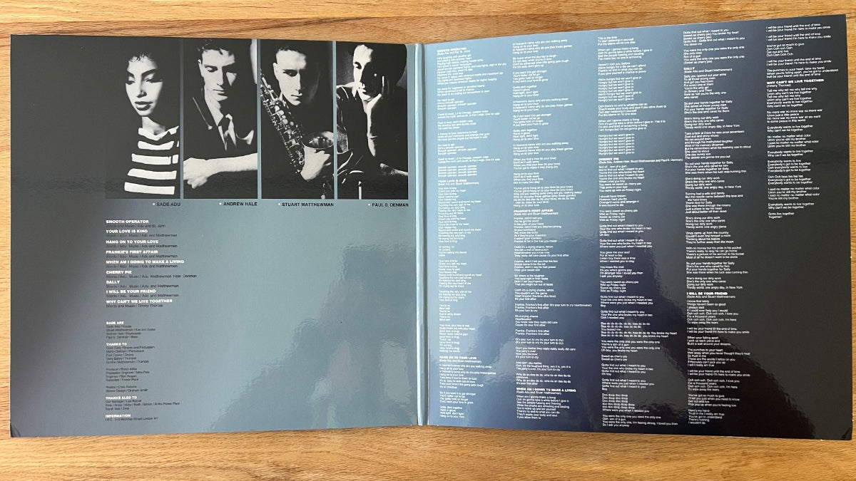 Sade - Diamond Life / Audiophile US-Press. 2012 (Audio Fidelity) - (M-/M-)