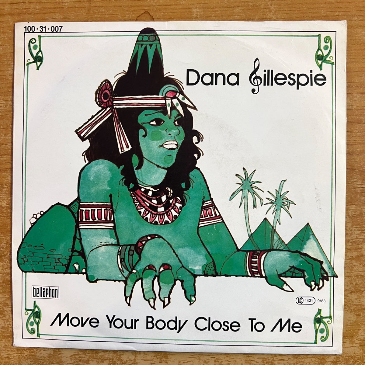 Dana Gillespie - Move Your Body Close To Me / 1. Austria-Press. 1983 (M-/VG++)