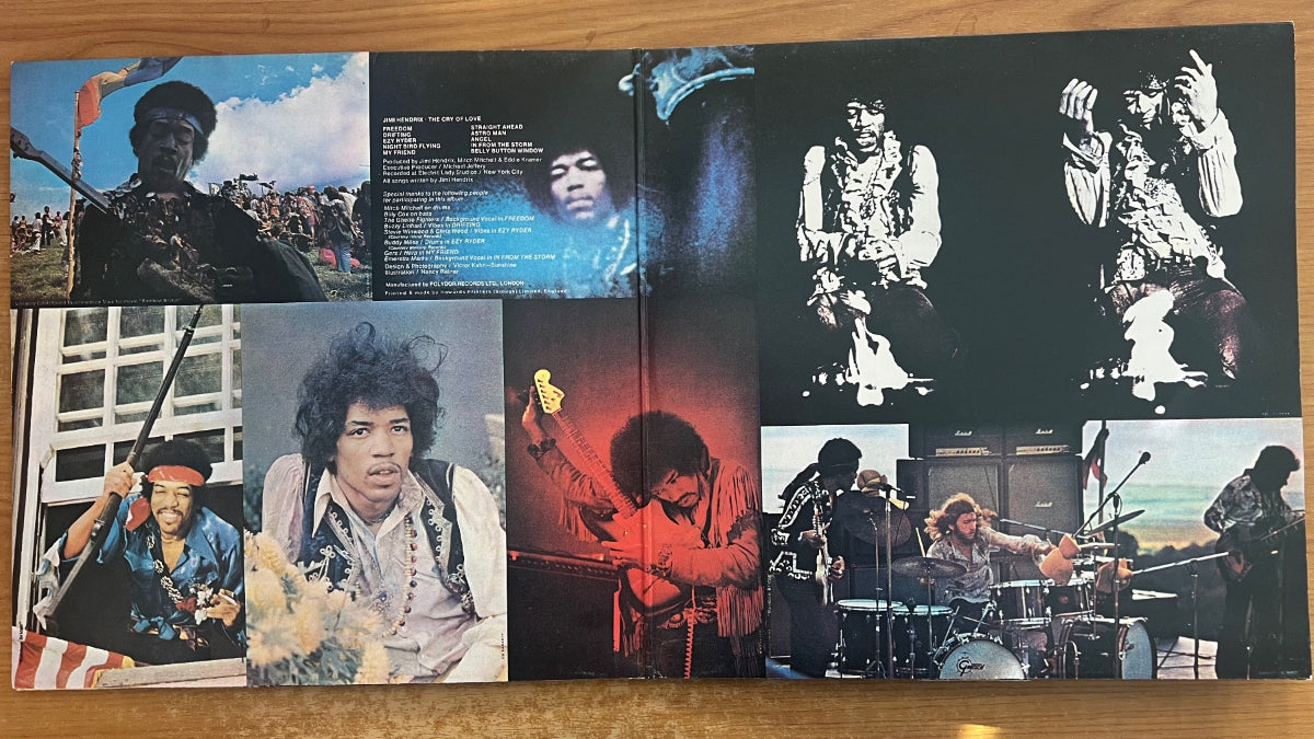 Jimi Hendrix - The Cry Of Love / 1. UK-Press. 1971 - (VG++/M-)