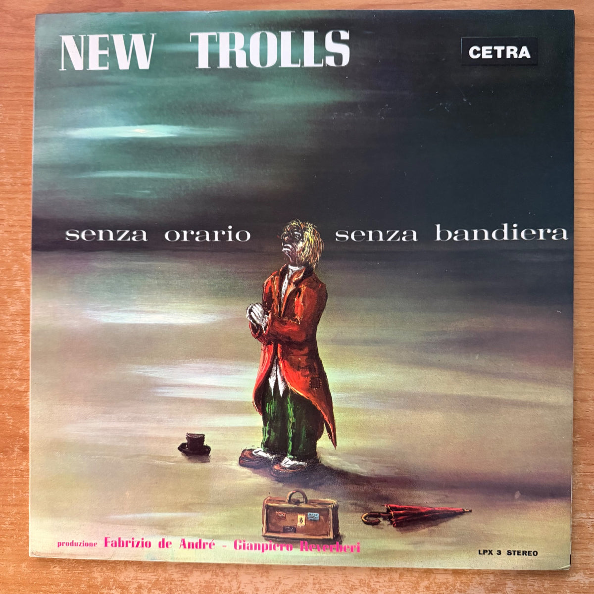 New Trolls - Senza Orario Senza Bandiera / Italy-Press. 1970 - (VG++/M-)
