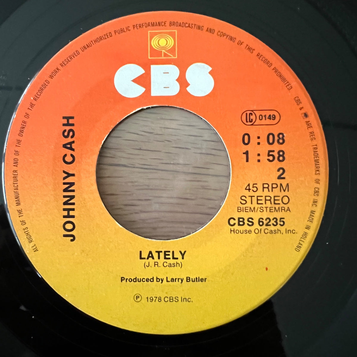 Johnny Cash - I Would Like To See You Again / 1. NL-Press. 1978 - (VG+/VG+)