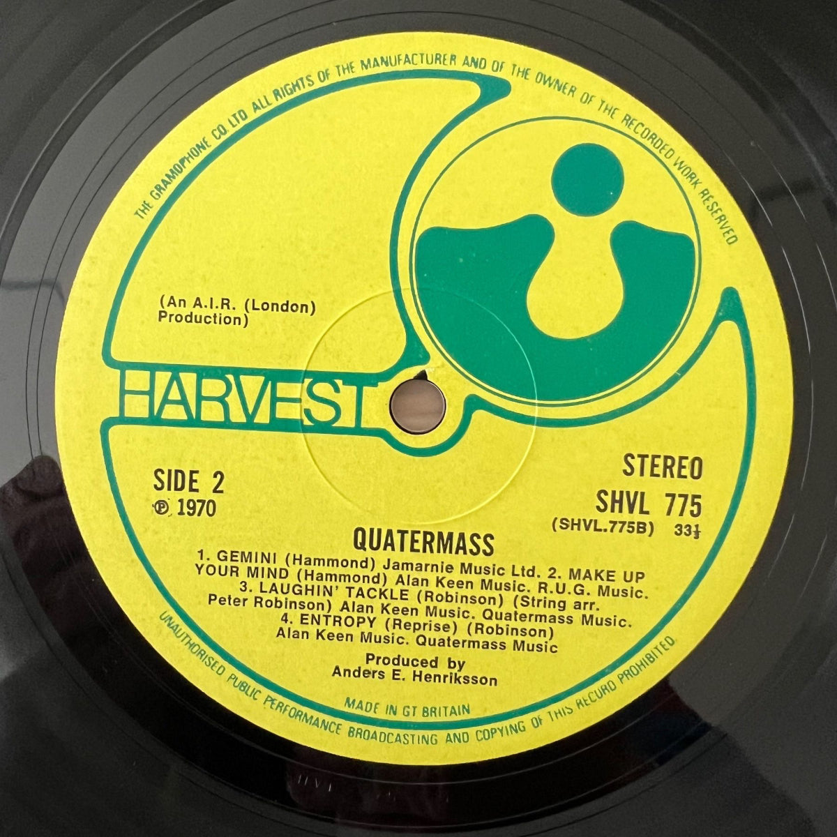Quatermass - Same / 1. UK-Press. 1970 - (M-/M-)