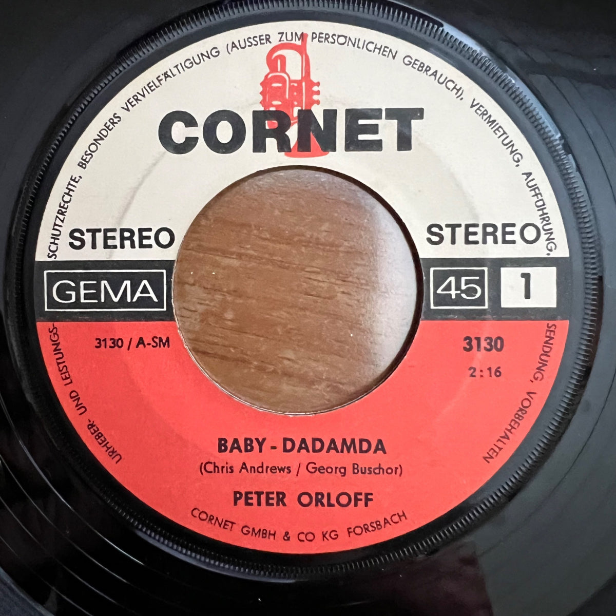 Peter Orloff - Baby Dadamda / 1. D-Press. 1969 - (VG+ / M-)