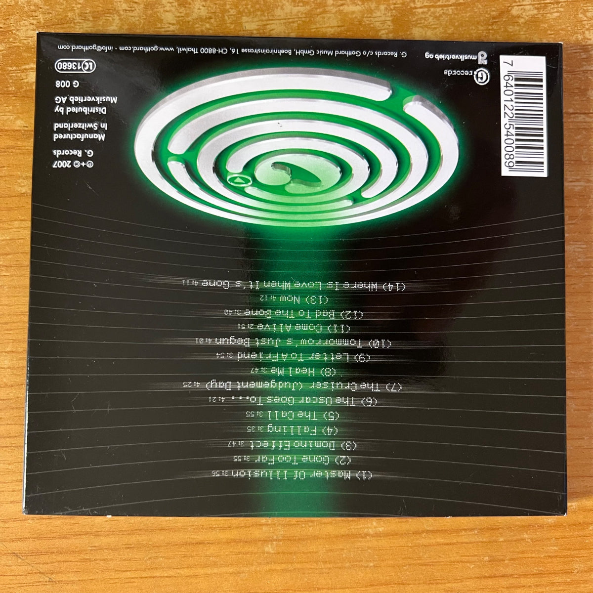 Gotthard - Domino Effect / CD - 1. Swiss 2007 - Digipak - (M-/M-)