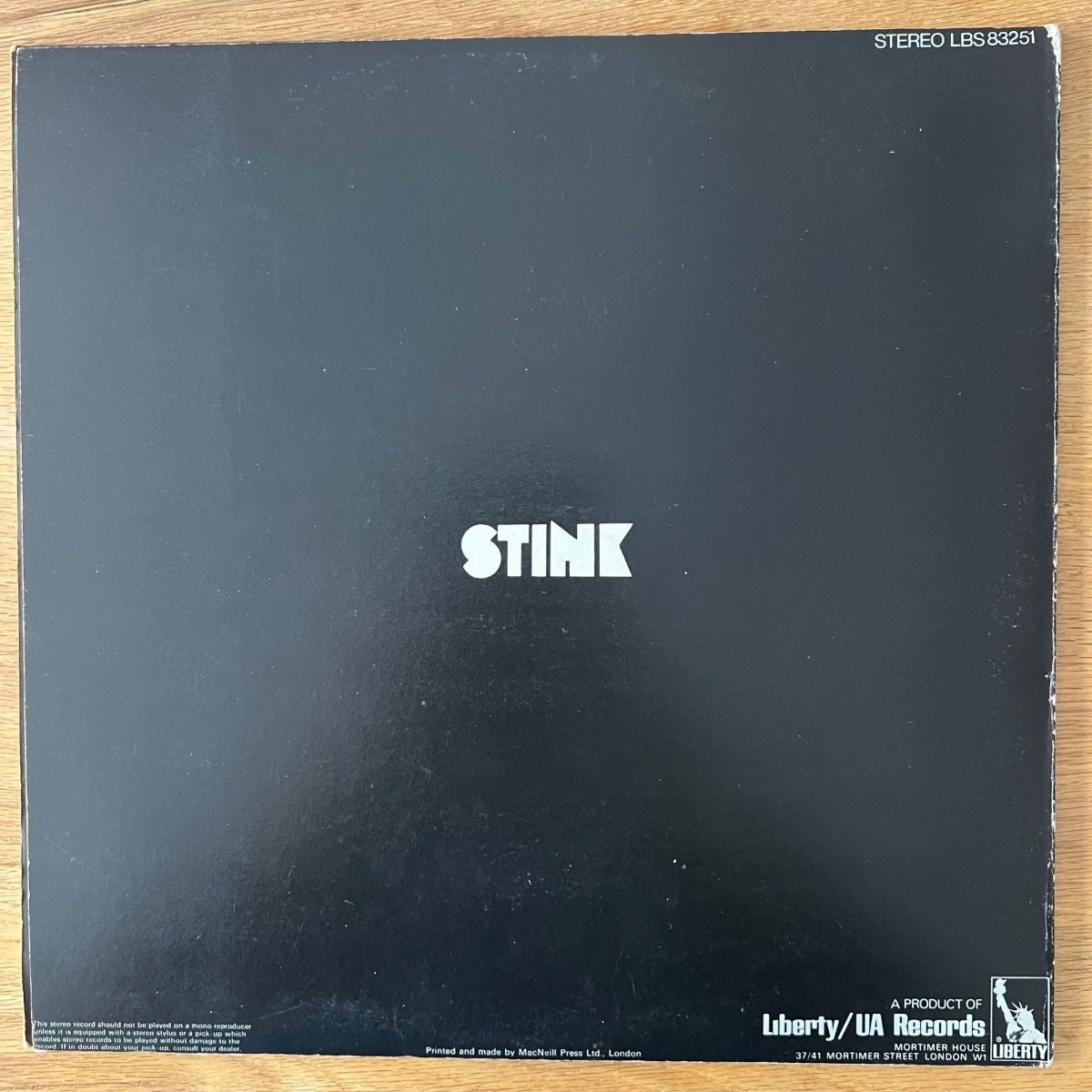 McKenna Mendelson Mainline - Stink / 1. UK-Press. 1969 - (M-/VG+)