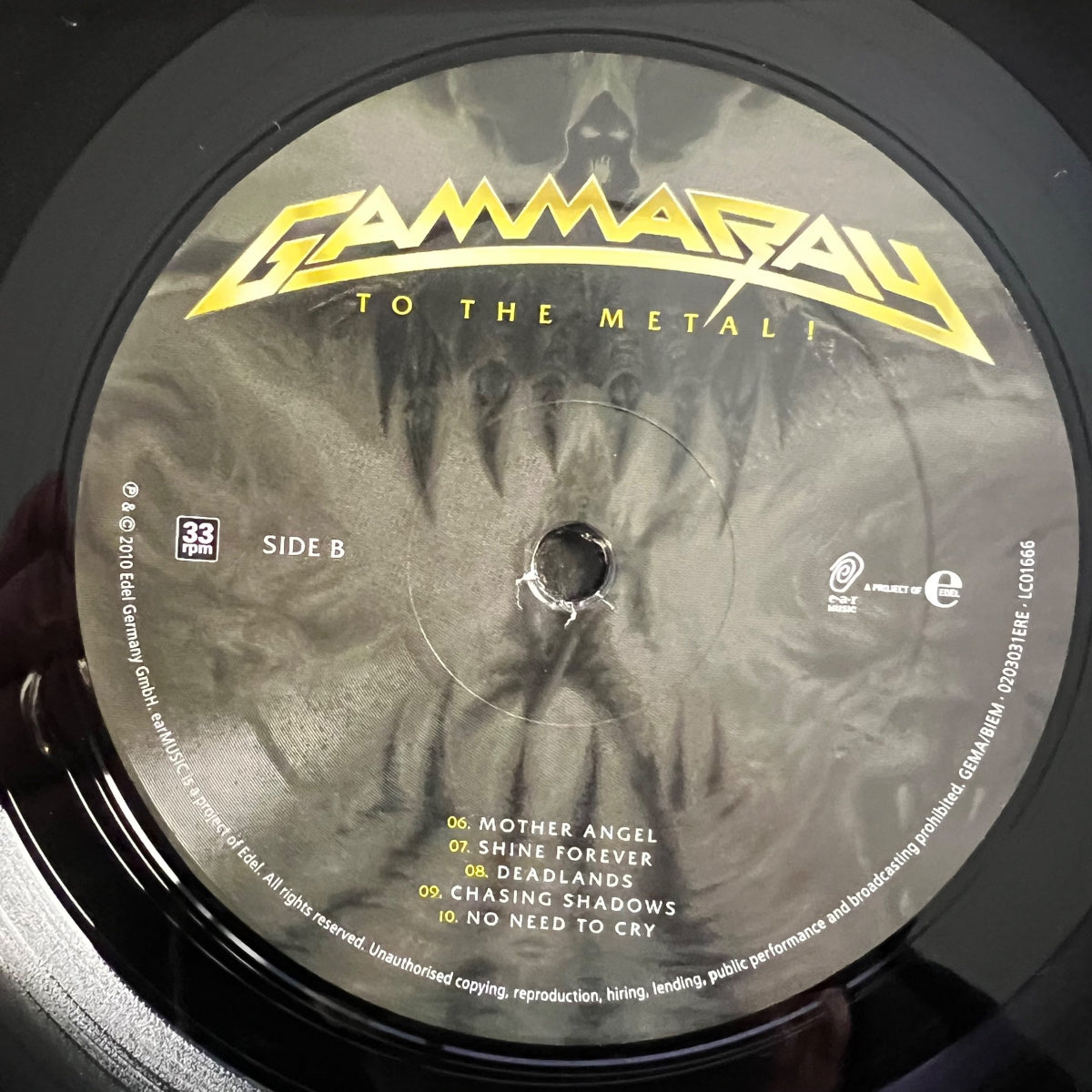 Gamma Ray - To The Metal! / 1. D-Press. 2010 - (Mint / M-)