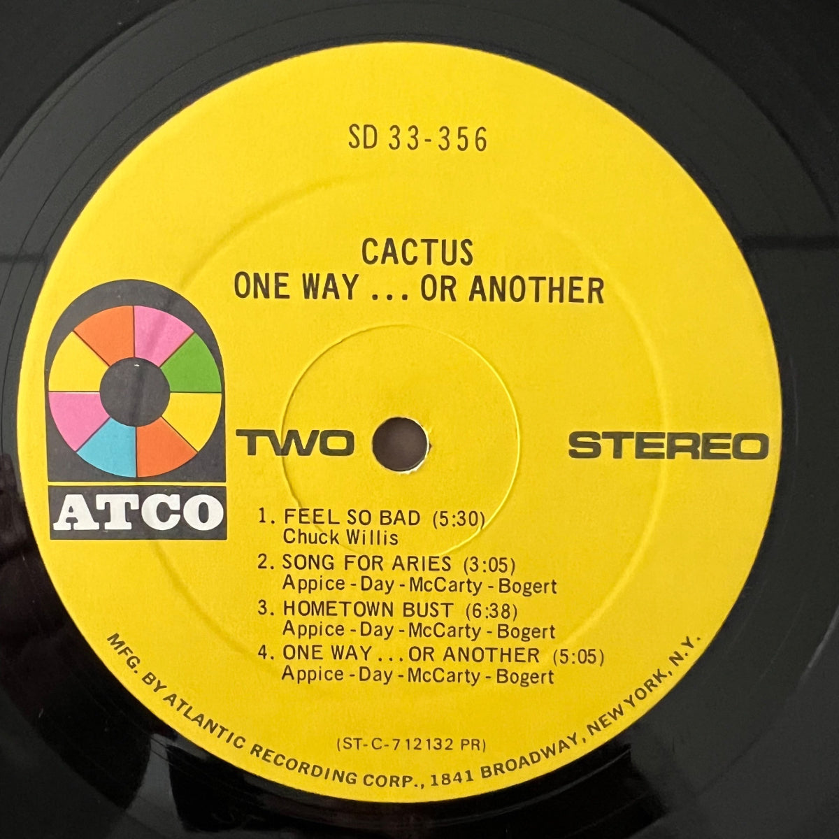 Cactus - One Way... Or Another / 1. US-Press. 1971 - (VG++/VG++)