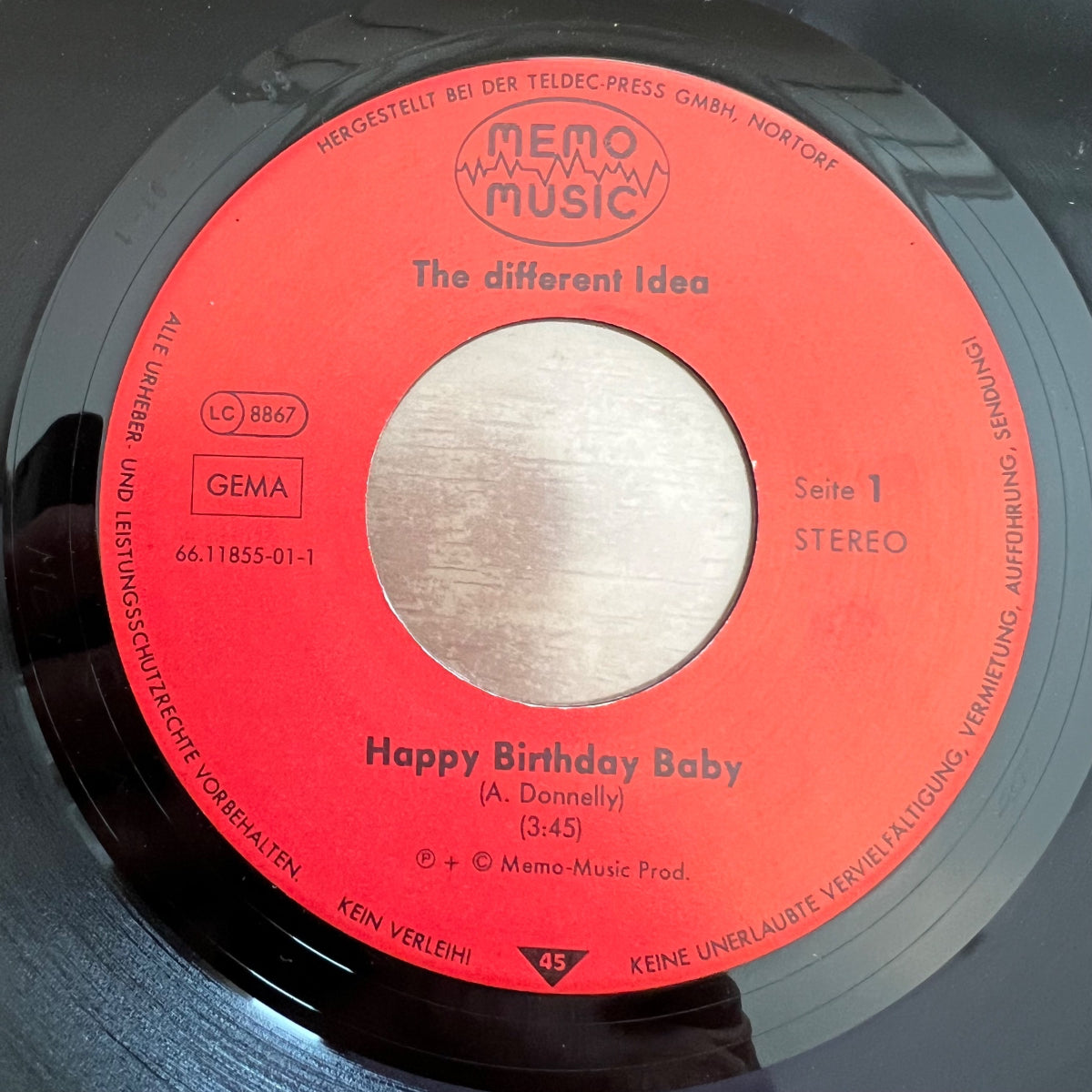 Supercharge - Happy Birthday Baby / 1. D-Press. 198? - (M-/VG++)