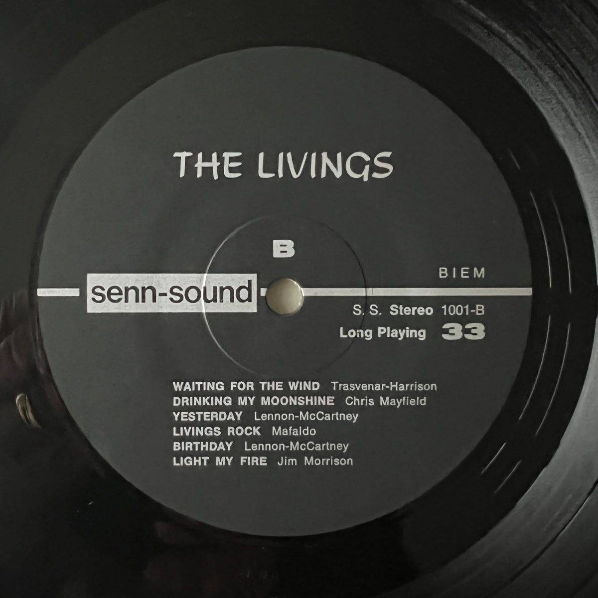 Livings - Livings Rock / 1. Swiss-Press. 1970 - (M-/VG++)