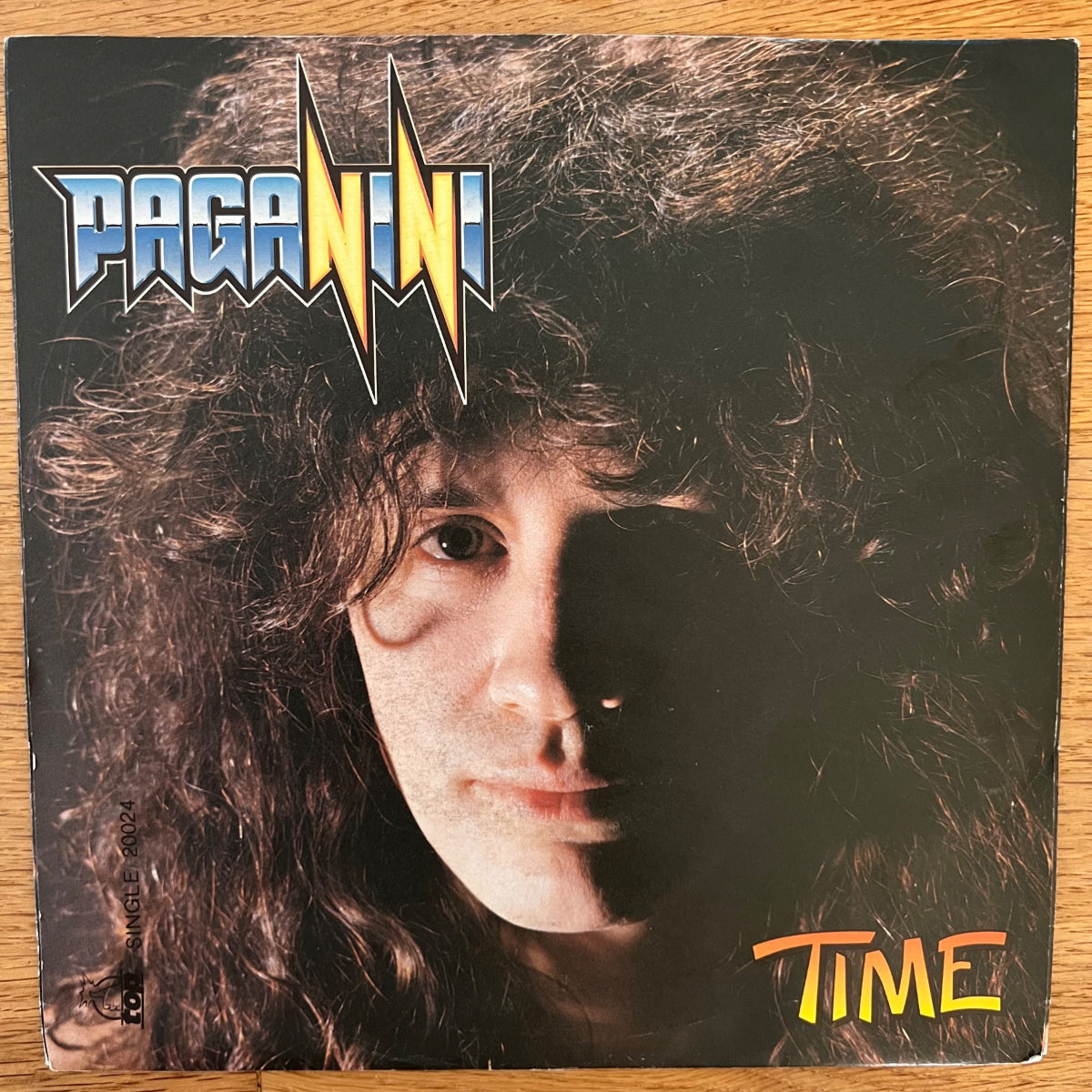 Paganini - Time / 1. Swiss Press. 1990 - Hard Rock de Coire - (VG++/VG++)