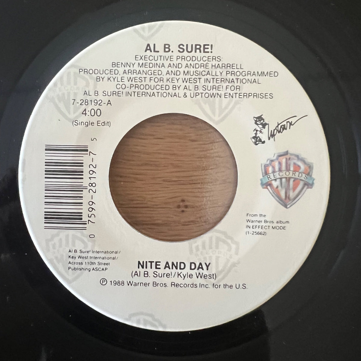Al B. Sure! - Nite And Day / 1. US-Press. 1988 - (M-/M-)