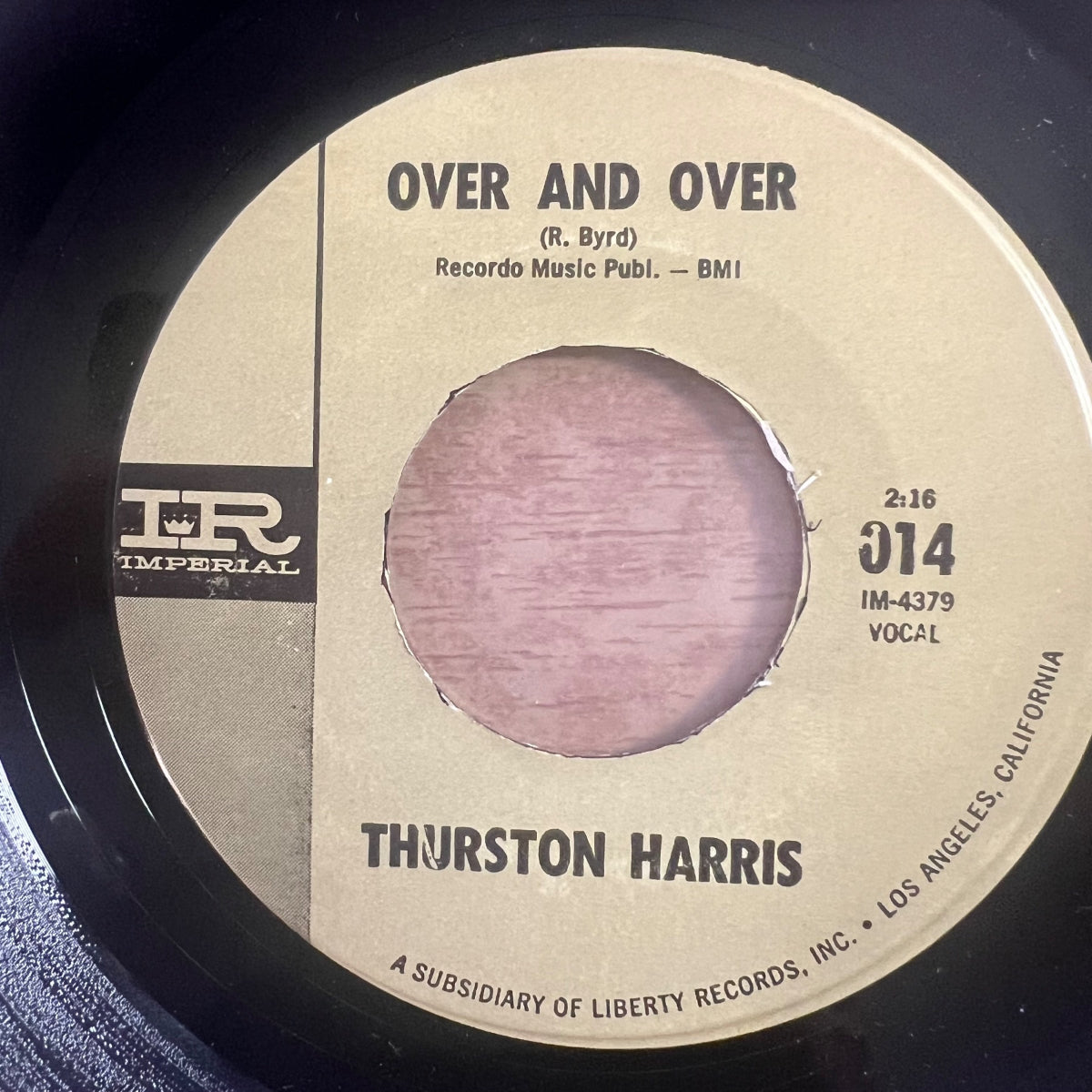 Thurston Harris - Little Bitty Pretty One / US RE - (VG+/Neutral)
