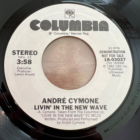 André Cymone - Livin' In The New Wave / US-Promo 1982 - (M-/Neutral)