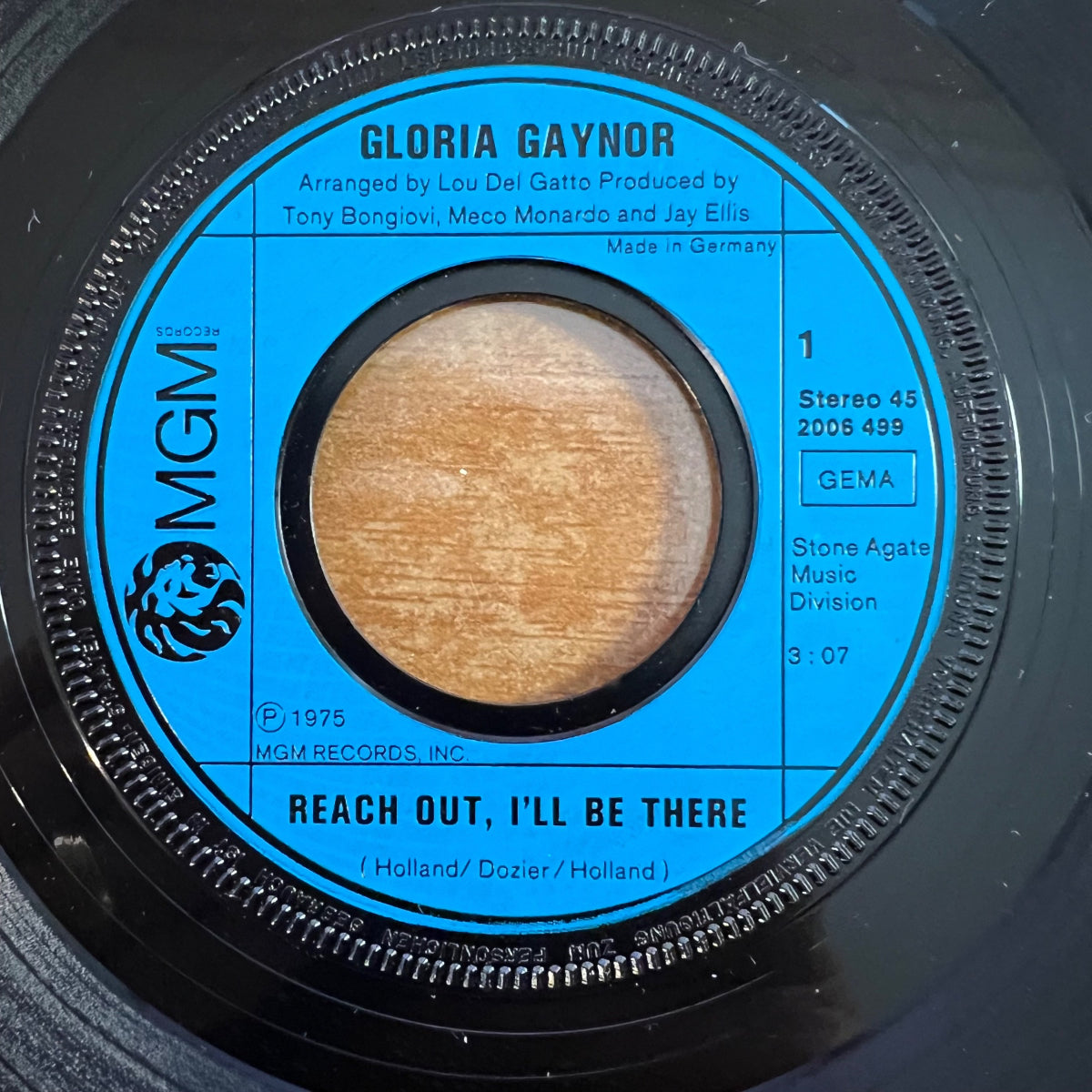 Gloria Gaynor - Reach Out, I'll Be There / 1. D-Press. 1975 - (VG++/VG++)