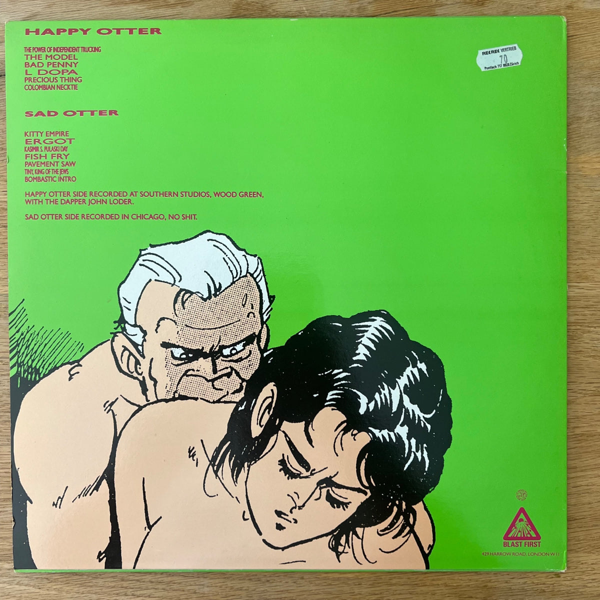 Big Black - Songs About Fucking / 1. UK-Press. 1987 - (M-/M-)