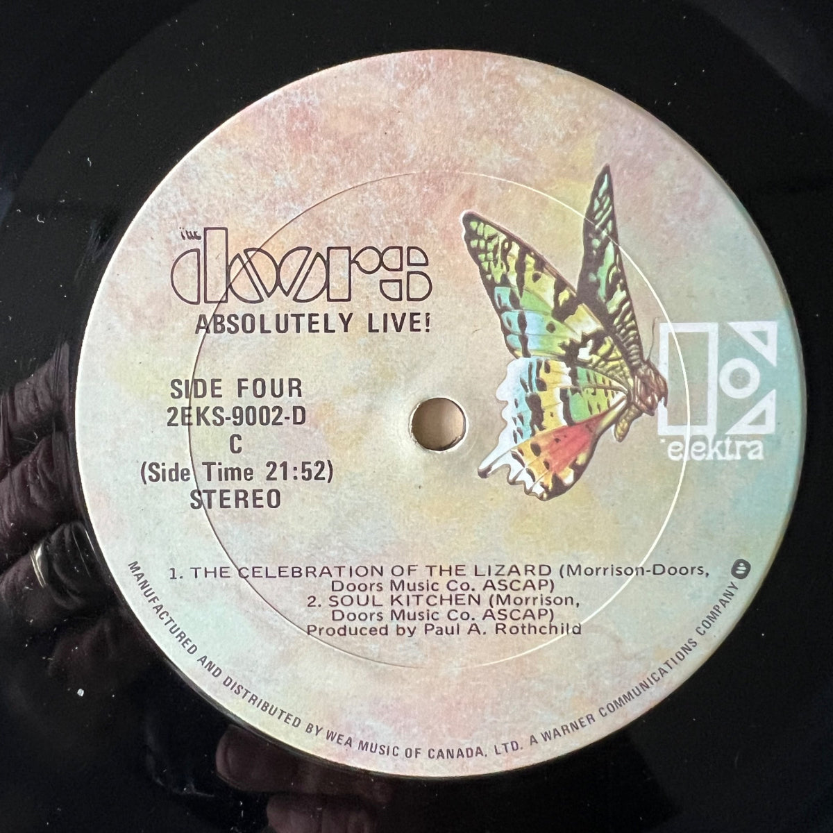 Doors - Absolutely Live! / 2 LP - Canada-Press. RE - (VG++/VG++)