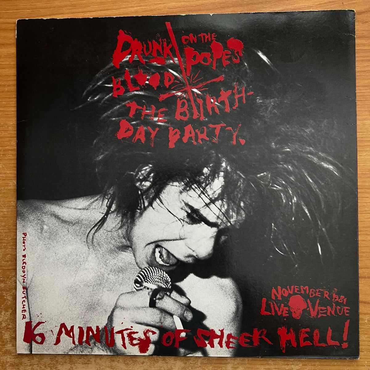 Lydia Lunch, Birthday Party - Drunk On The Pope's Blood / 1.UK-Press. 1982 - (M-/VG++)