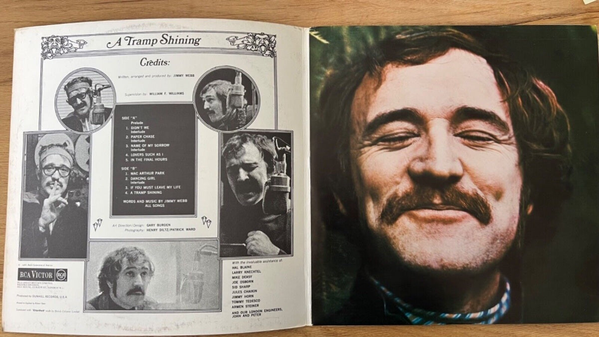Richard Harris - A Tramp Shining / 1. UK-Press. 1968 - (M-/VG++)