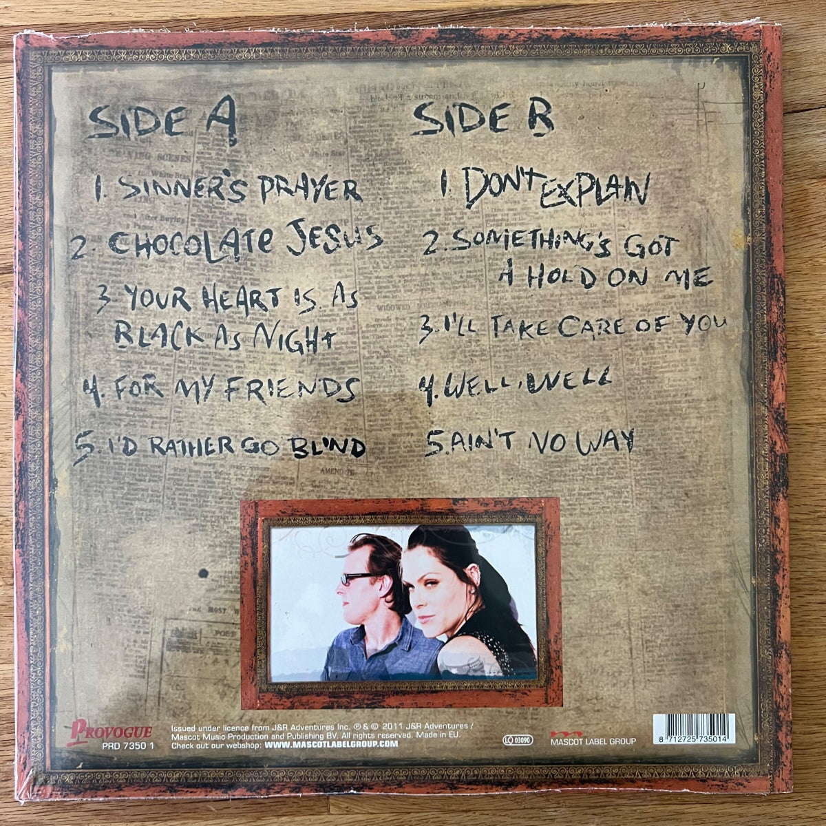 Beth Hart & Joe Bonamassa - Don't Explain / 1. EU-Press. 2011 - (Mint & Sealed)