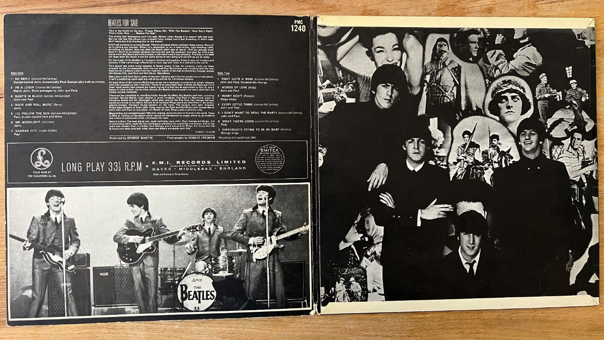 Beatles - Beatles For Sale / 1. UK-Press. 1964 - Mono - KT Txe Code - (M-/VG++)