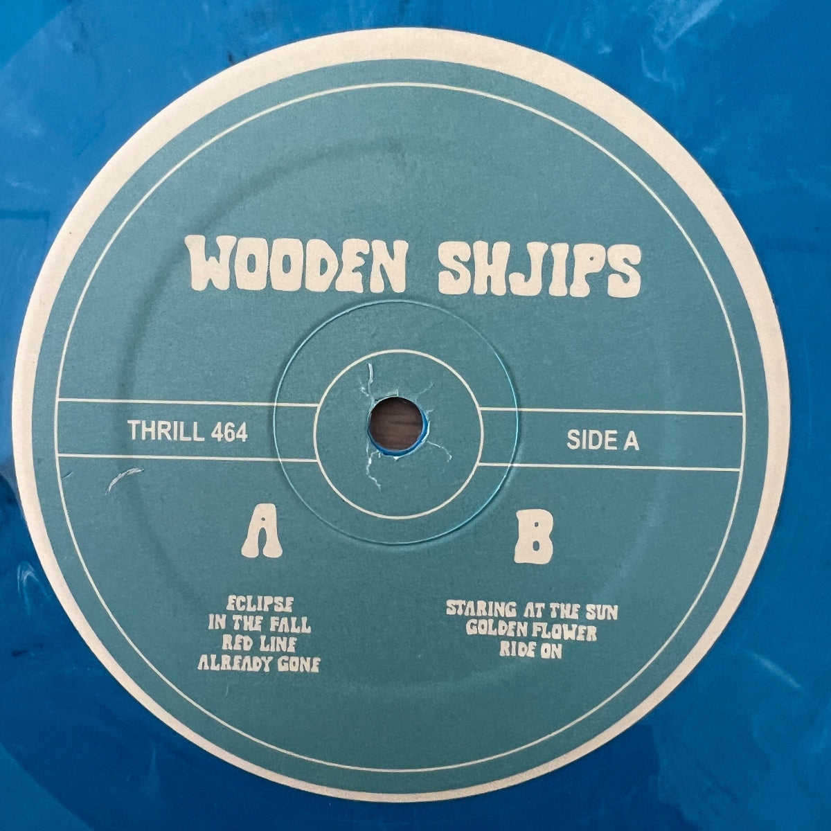 Wooden Shjips - V. / 1. US-Press. 2018 - Blue Vinyl - (M-/M-)
