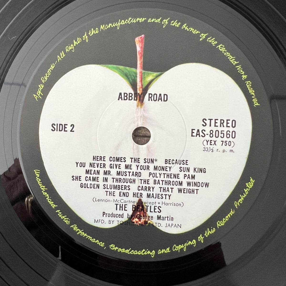 Beatles - Abbey Road / Japan-Press. 1976 - (M-/M-)