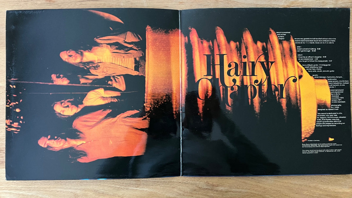 Hairy Chapter - Can't Get Through / 1. D-Press. 1971 - (M-/M-)