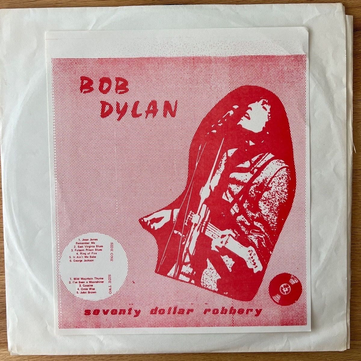 Bob Dylan - Seventy Dollar Robbery / US Press. 1977 - (VG++/VG+)