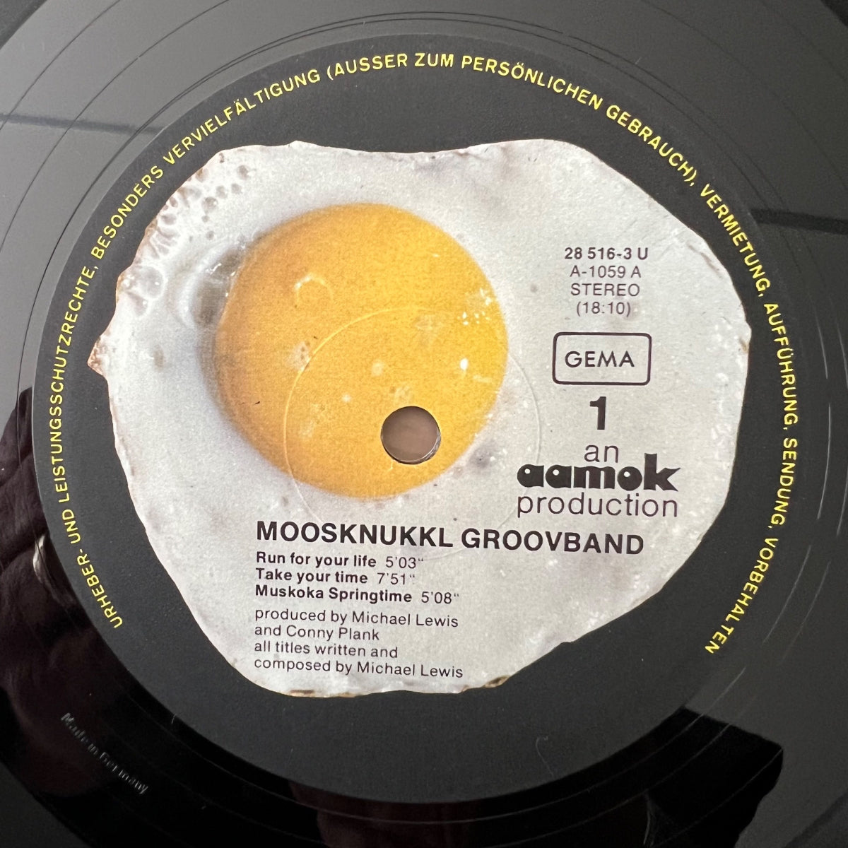 Moosknukkl Groovband - Same / 1. D-Press. 1973 - (M-/VG++)