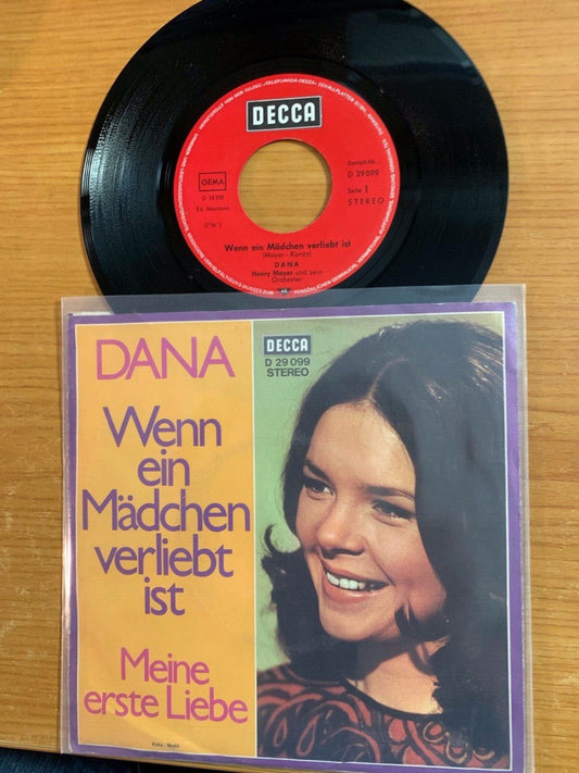 Dana - Wenn Ein Mädchen Verliebt Ist / 1. D-Press. 1971 - (M-/VG++)