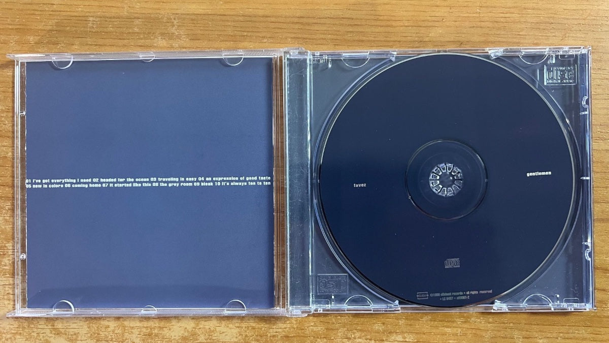 Favez - Gentlemen Start Your Engines / CD - 1. Swiss 1999 - (M-/M-)