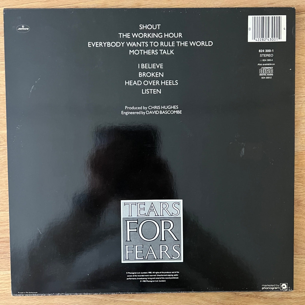 Tears For Fears - Songs From The Big Chair / 1. NL-Press. 1985 - (M-/VG++)