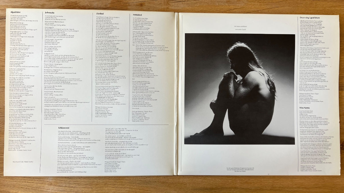 Walter Lietha - Dem Sing I Grad Drum / 1. Swiss-Press. 1981 - (M-/M-)