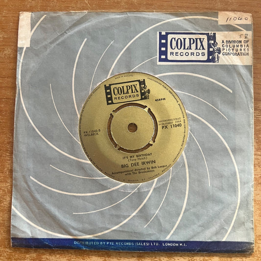 Big Dee Irwin - High Ho / 1. UK-Press. 1964 - (M-/VG)