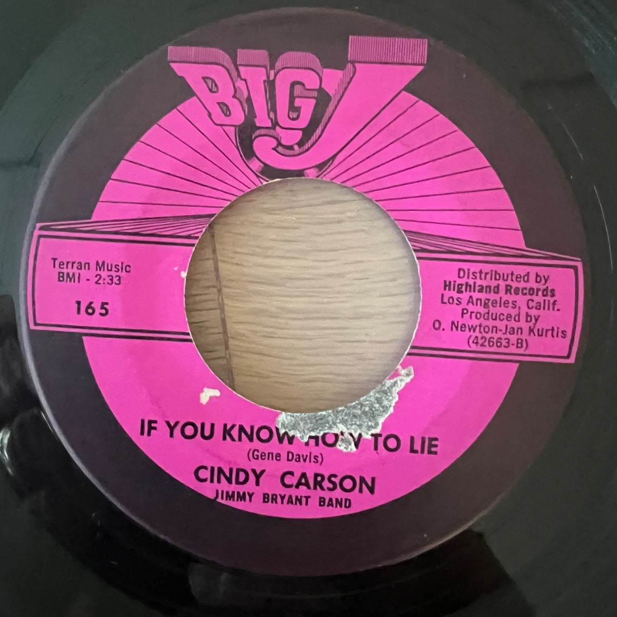 Cindy Carson - If You Know How To Lie / 1. US-Press. 1967 - (VG+/Neutral)