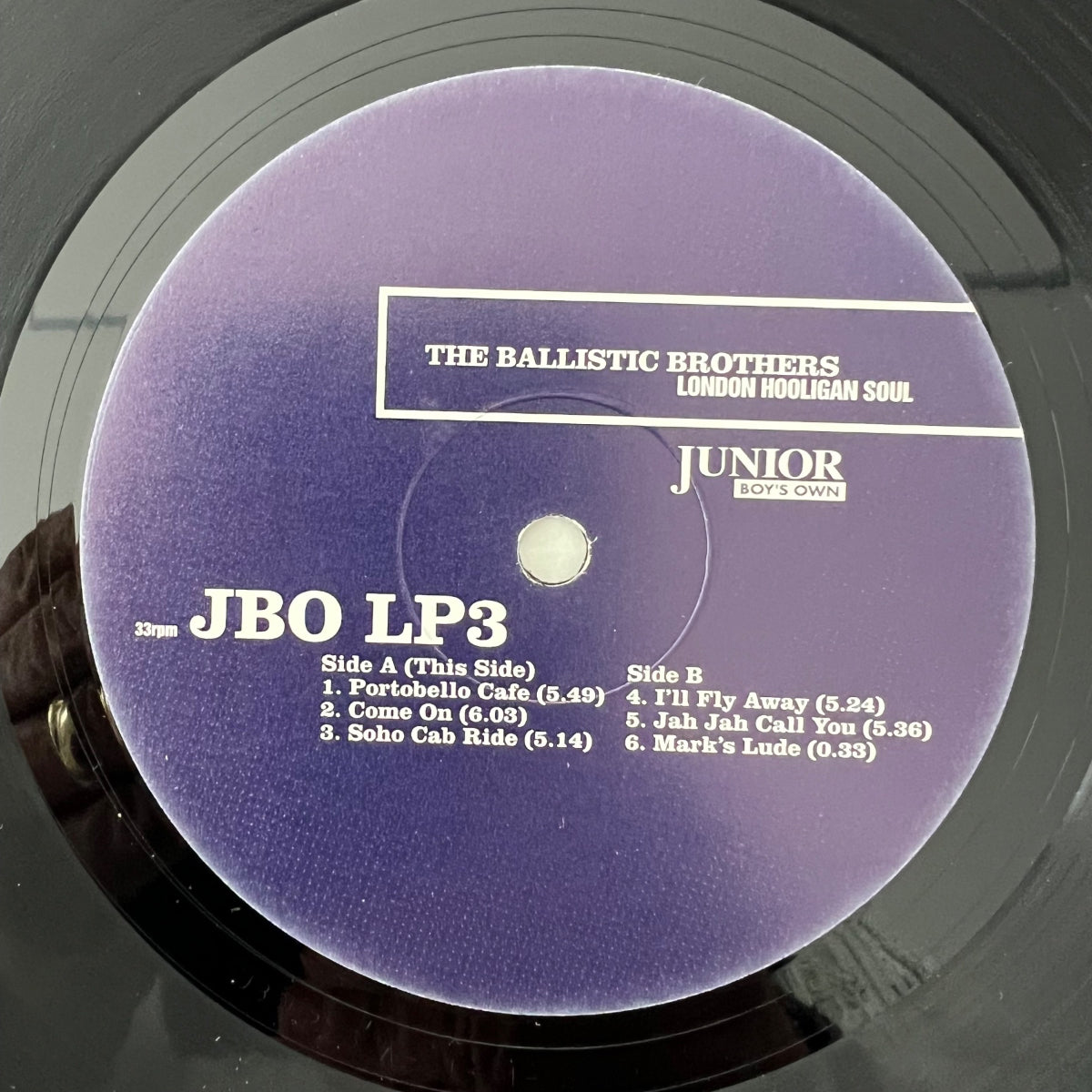 Ballistic Brothers - London Hooligan Soul / 2 LP - 1. UK-Press. 1995 - (M-/M-)