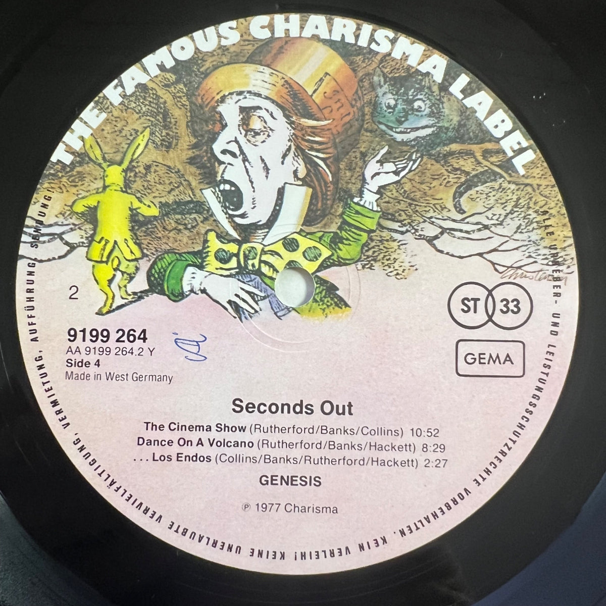 Genesis - Seconds Out / 2 LP - 1. D-Press. 1977 - (M-/M-)