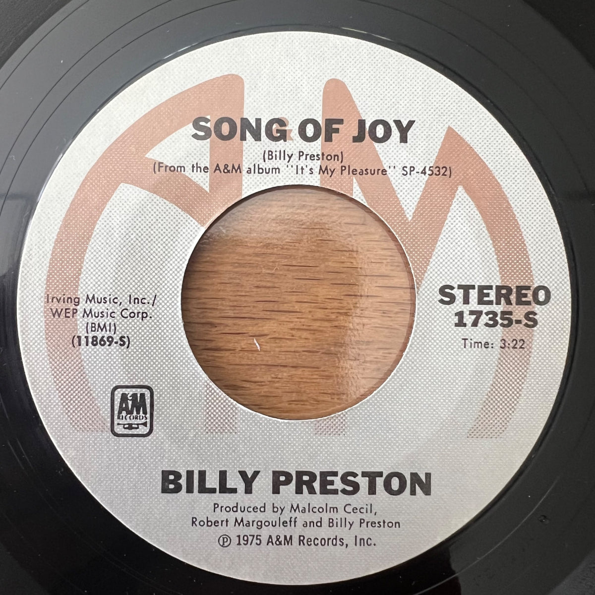 Billy Preston - Fancy Lady / 1. US-Press. 1975 - (M-/VG++)