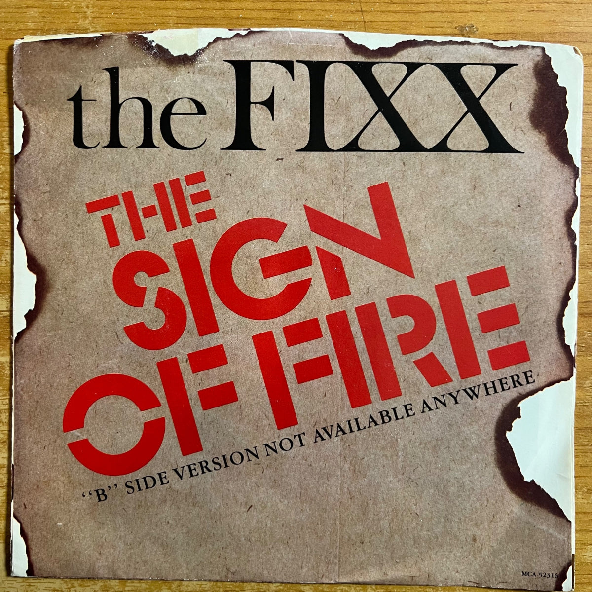 Fixx - The Sign Of Fire / 1. US-.Press. 1983 - (M-/M-)