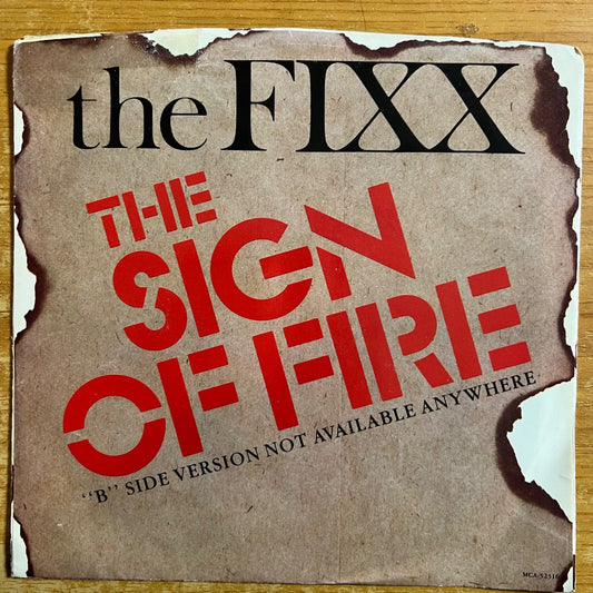 Fixx - The Sign Of Fire / 1. US-.Press. 1983 - (M-/M-)