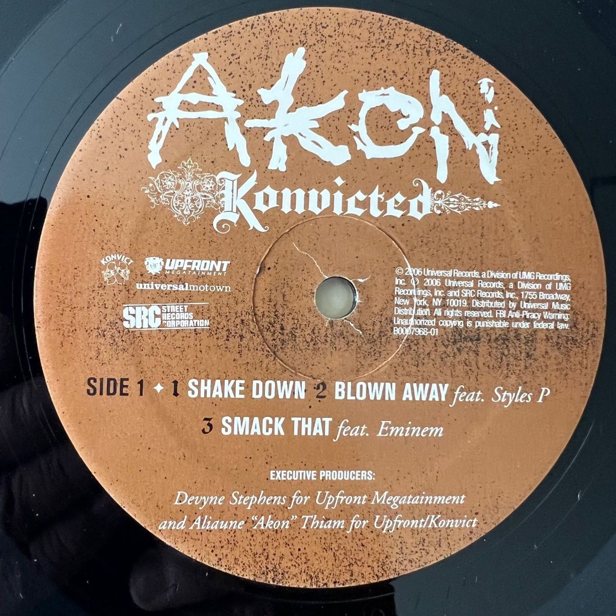 Akon - Convicted / 2 LPs - 1st US Press. 2006 - (M-/M-)