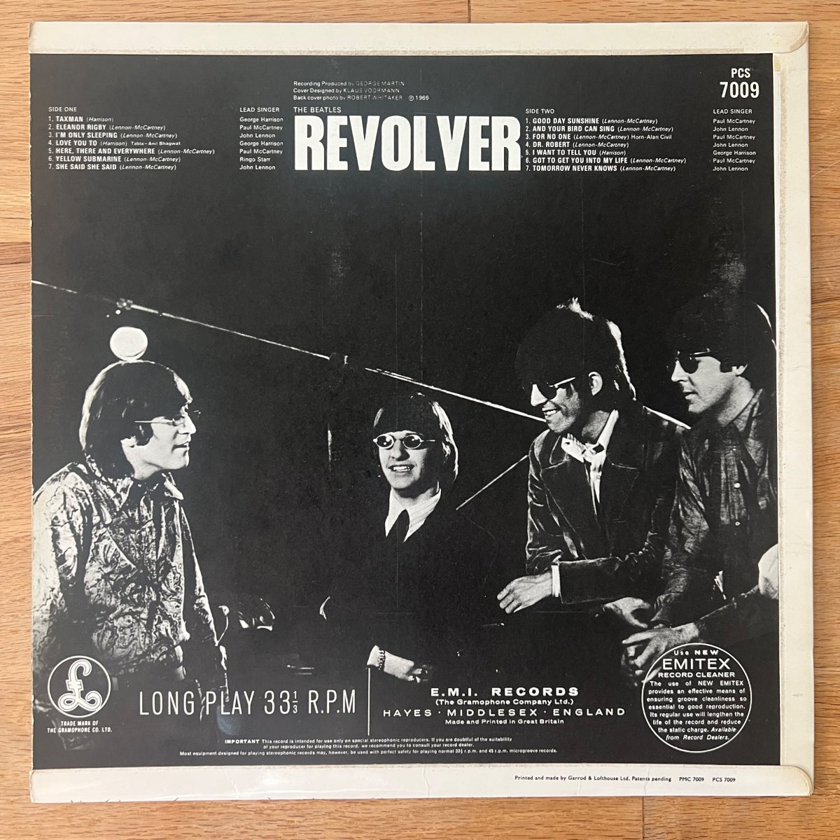 Beatles - Revolver / 1. UK-Press. 1966 - (M-/VG++)