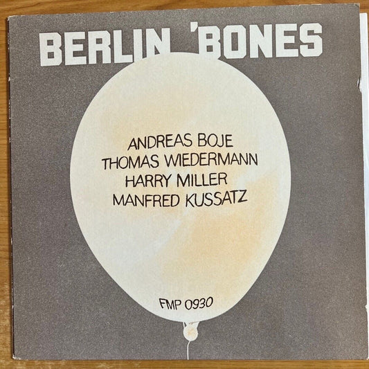 Andreas Boje, Thomas Wiedermann...- Berlin 'Bones / 1. D-Press. 1981 - (M-/VG++)