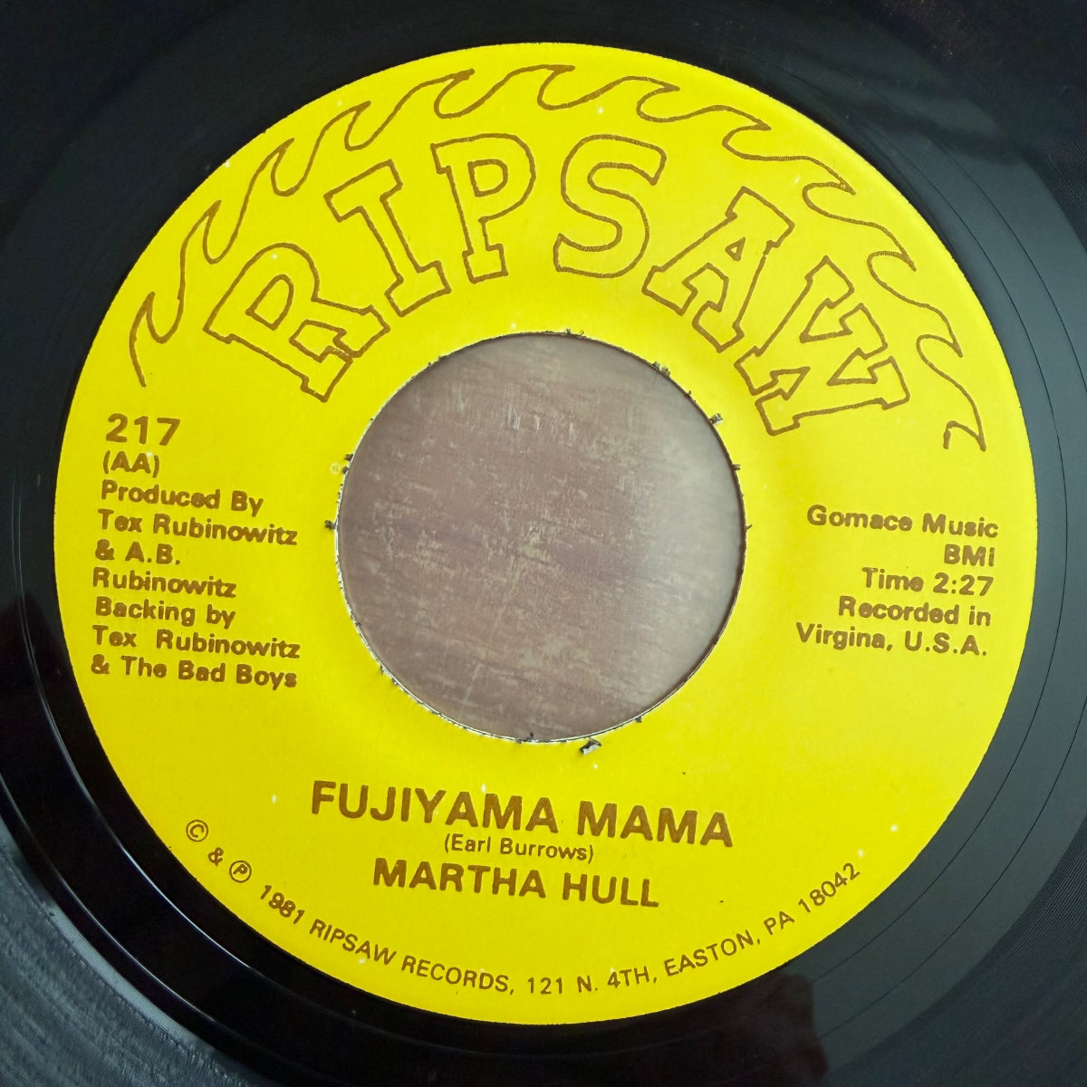 Martha Hull - Feelin' Right Tonight / 1ère Press. US 1981 - (M-/VG++)