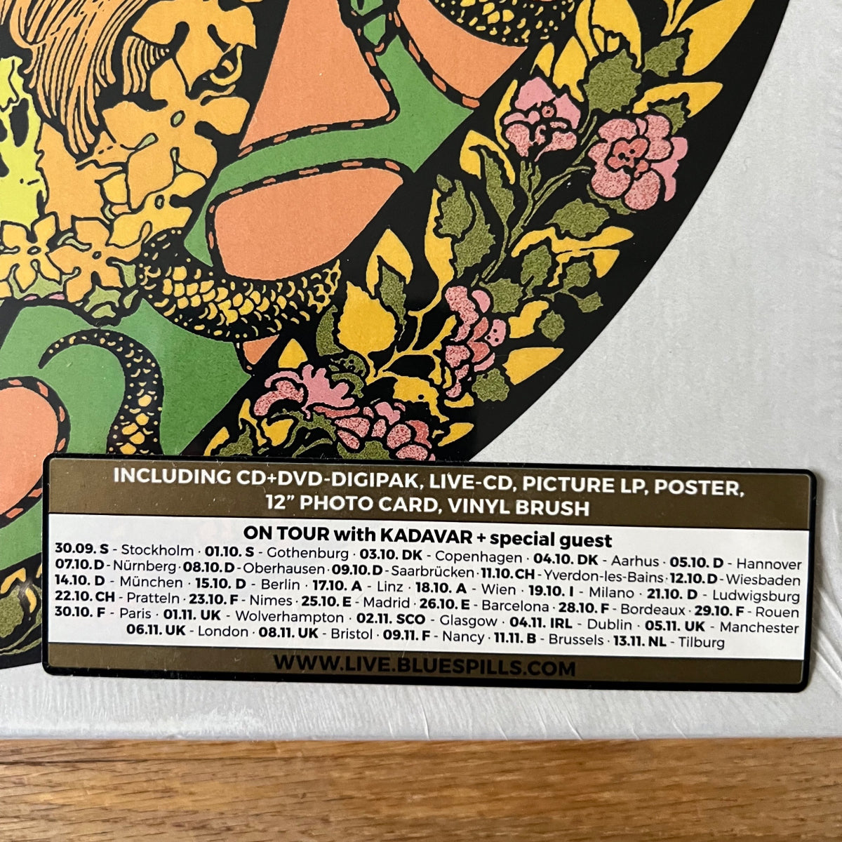 Blues Pills - Lady In Gold / LP - Box-Set with DVD & CD - 1. D-Press. 2016 - Limited Edition (Mint & Sealed)