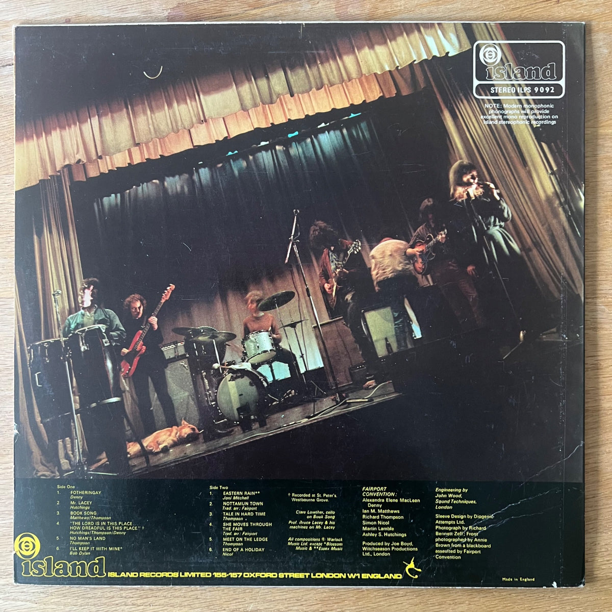Fairport Convention - What We Did On Our Holidays / 1. UK-Press. 1968 - (M-/VG+)