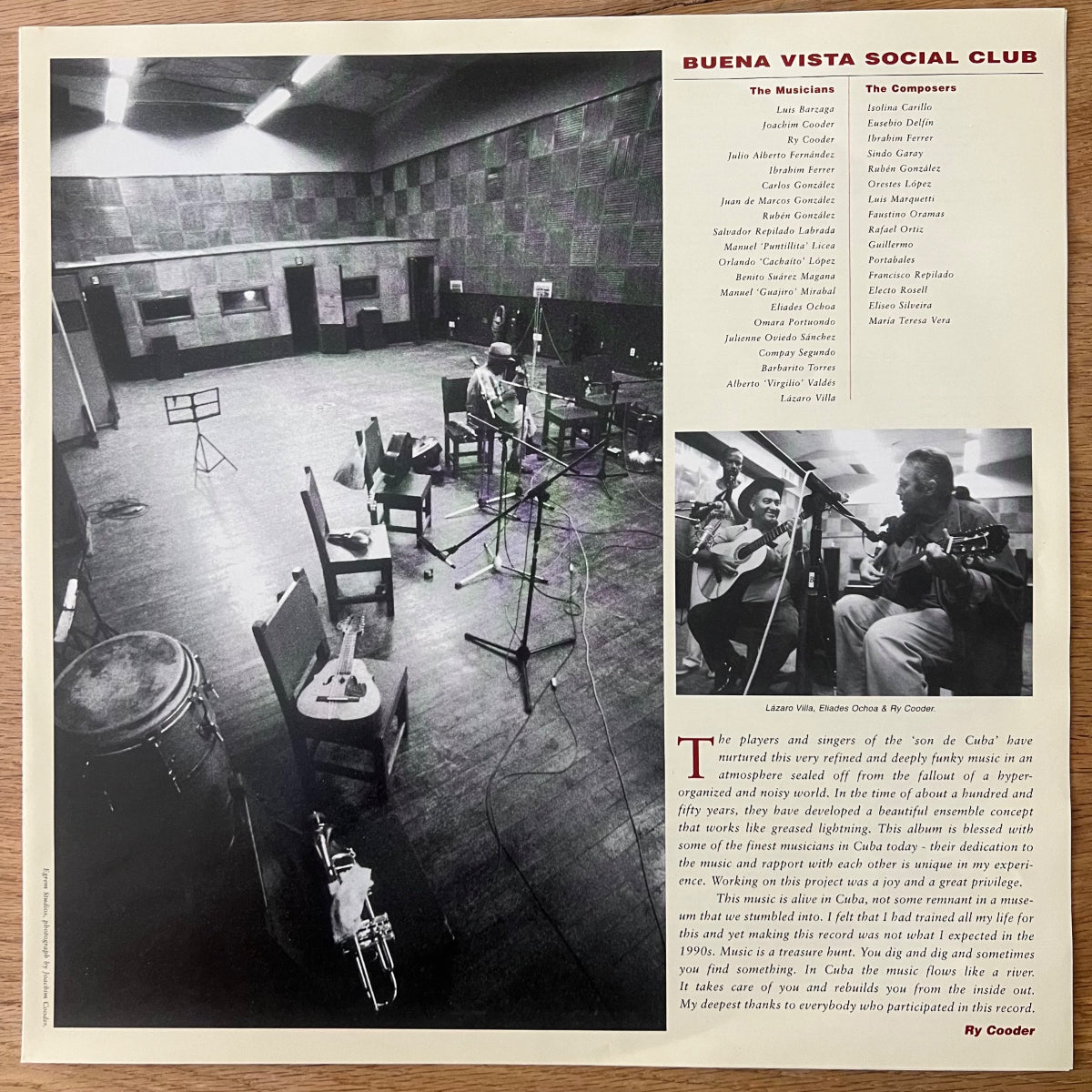 Buena Vista Social Club - Same / 2 LP - US-Press. 1998 - Audiophile Press. on 200gr - (M-/VG++)