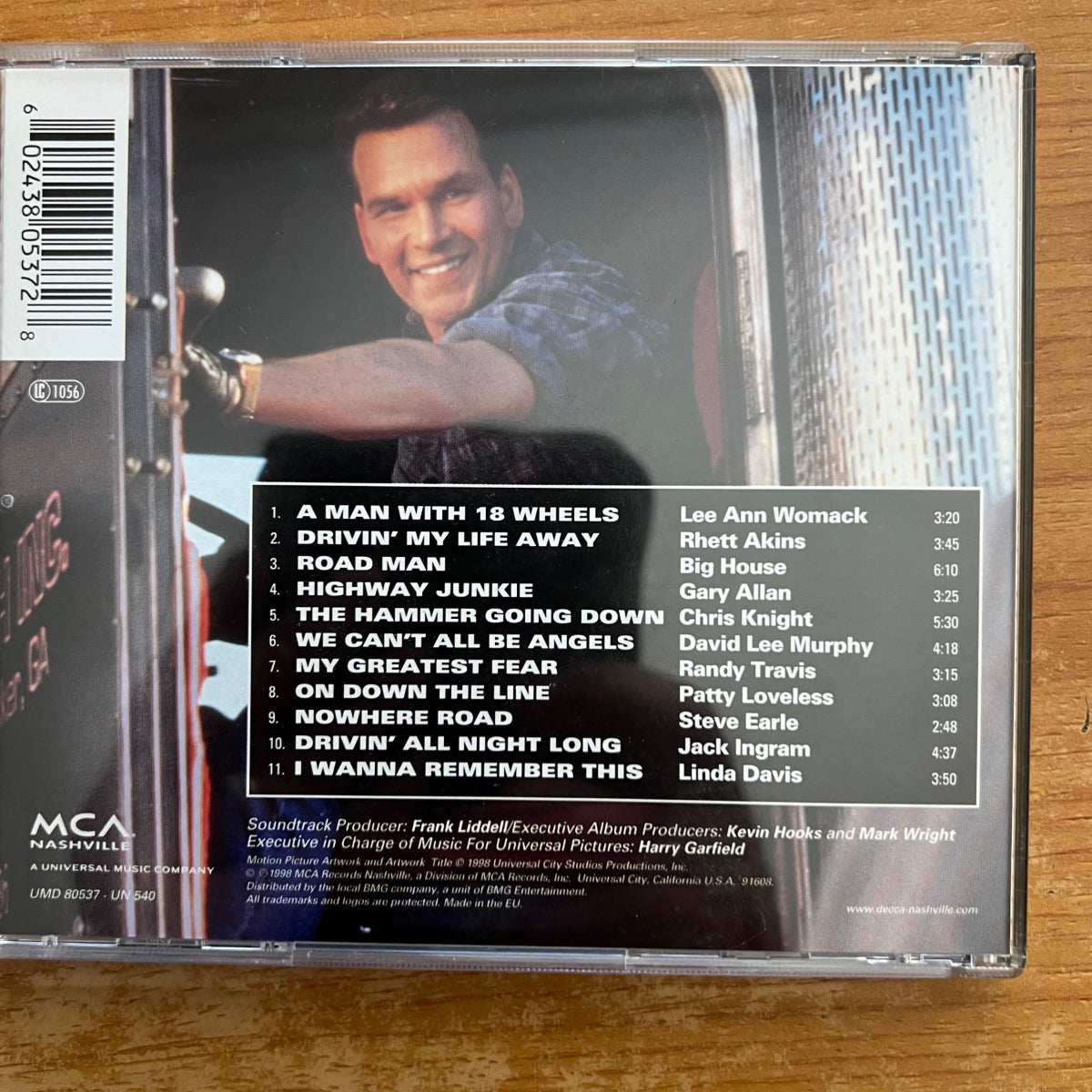 Various - Black Dog (Soundtrack) / CD - 1. EU-Press. 1998 - (M-/M-)